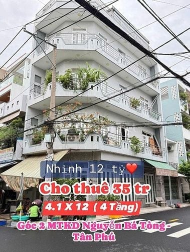 Bán nhà 16 Nguyễn Bá Tòng - Tân Thành - Tân Phú, vị trí đắc địa