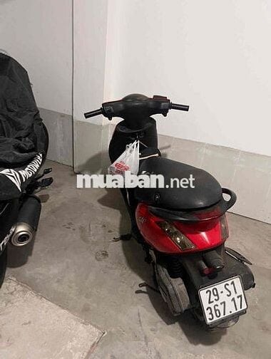 Xe zip đỏ Piago 2017