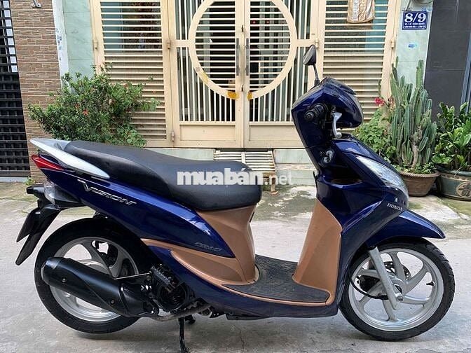 Honda Vision Fi 2013 xanh Zin100% Odo37000km bstp