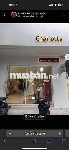 cần sang shop quần áo gần chợ Hàn