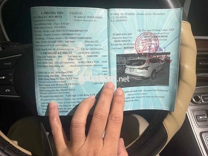 Hyundai Santa Fe 2021 2.5 Xăng Cao Cấp - 70000 km