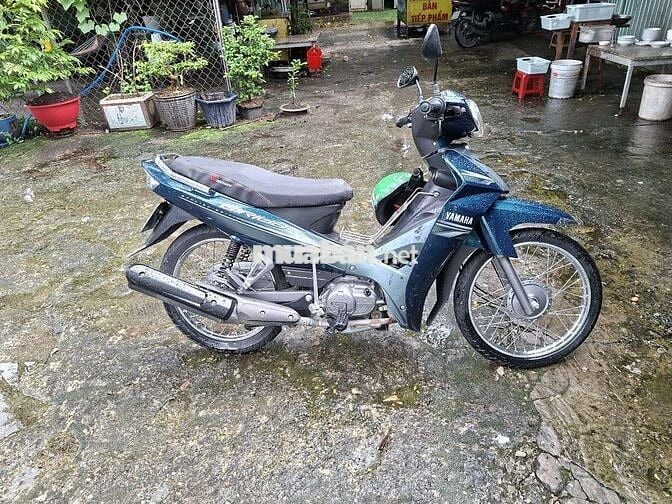 Xe máy Yamaha Sirius màu xanh 2018