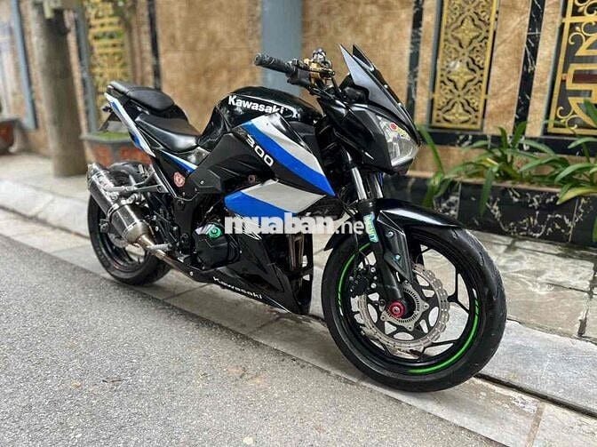 Kawasaki Z 300 abs biển số 29- xe đẹp chất- bô độ