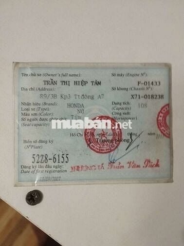 Mình cầnbán gấp xe như hình