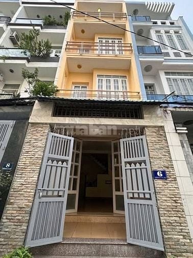 MẶT TIỀN NỘI BỘ P4Q8 48m2 trệt 2 lầu đúc sân thượng 8ty4 tl 