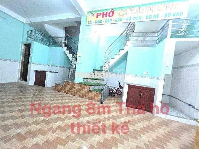 Hẻm xe hơi tranh, vỉ hè, ngang 8 m , hơn 3xxty còn thương lượng