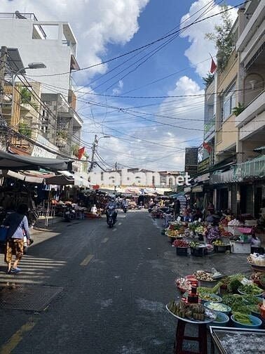 MẶT TIỀN CHỢ NHỊ THIÊN ĐƯỜNG PHƯỜNG 5 QUẬN 8- NHÀ 4 TẦNG - 56 M2