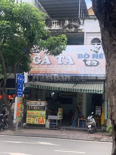 Cho thuê dài hạn nguyên căn mặt tiền đường Hồng Hà, p2, Tân bình