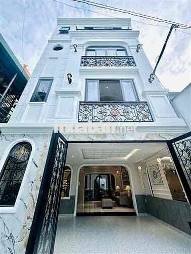 NHÀ MỚI QUANG TRUNG, 62M2 NGANG 5.3M 4 TẦNG, CHỢ CẦU, PHAN HUY ÍCH