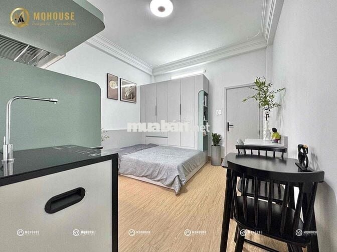 STUDIO CỬA SỔ FULL NỘI THẤT NGAY ĐỒNG ĐEN - KHU BÀU CÁT FULL NỘI THẤT