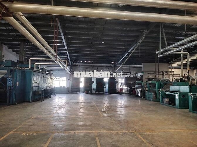 Bán kho xưởng nhuộm 6.300m2 tại KCN Xuyên Á, Long An, giá bán : 65 tỷ