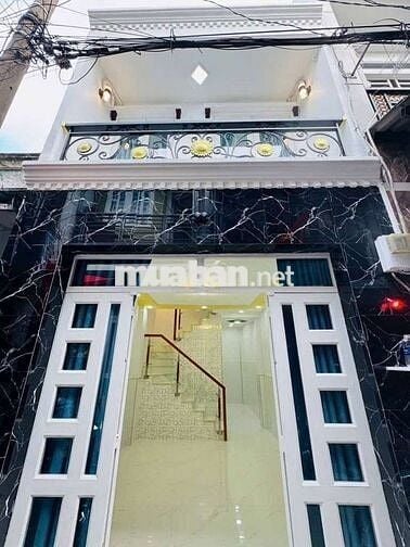 🌸 NHÀ GIÁP TÂN PHÚ – HẺM THÔNG 4M – NHÀ MỚI Ở NGAY – 2PN, 2WC –