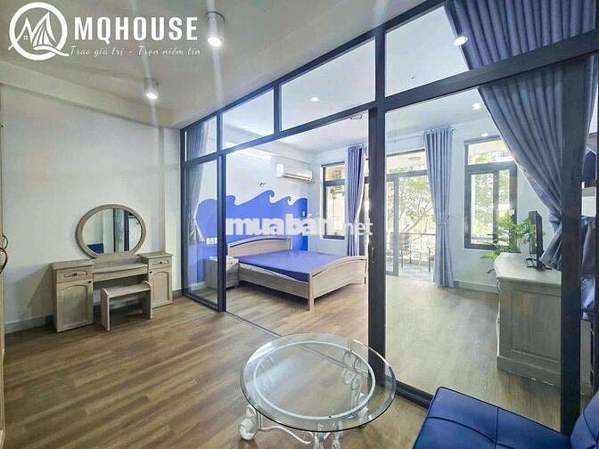 Căn hộ 1 phòng ngủ tọa lạc tại khu dân cư yên tĩnh - Full nội thất
