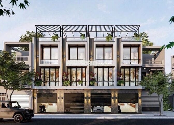 Bán nhà mới 4T 4PN DT43m2 An Khánh, ngay  ĐL Thăng Long. Giá 3.9 tỷ!