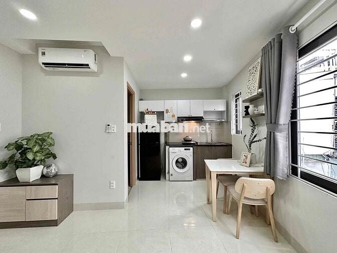 CĂN STUDIO MỚI KENG FULL NỘI THẤT MÁY GIẶT RIÊNG GIÁP Q1, PHÚ NHUẬN