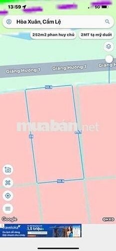 Đất biệt thự Euro Vila 2 đường Giáng Hương 1 View sông mát mẻ.