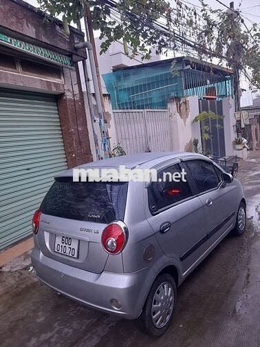 Chevrolet Spark Van 2009 màu bạc số sàn