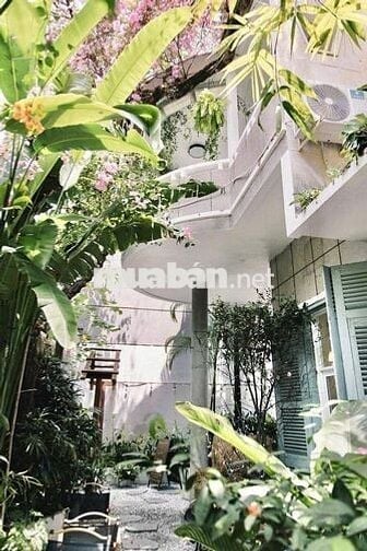 CHO THUÊ BIỆT THỰ SÂN VƯỜN LÊ VĂN SỸ Q3, DT 14x18M, TRỆT  2 LẦU, 80TR