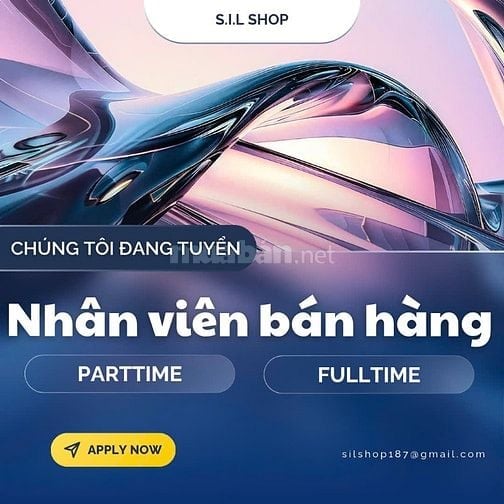 🏖️ TUYỂN DỤNG Nhân viên bán hàng Parttime / Fulltime tại Shop Quận 6