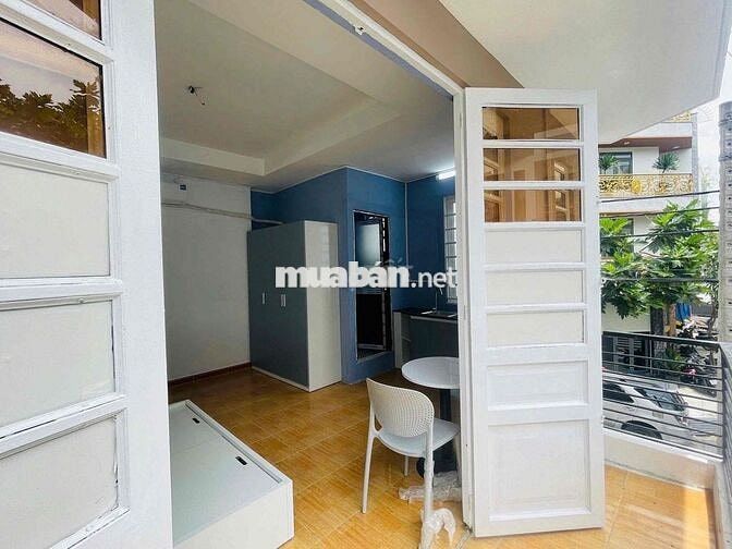 CĂN HỘ STUDIO - FULL NỘI THẤT - BAN CÔNG NGAY QUANG TRUNG