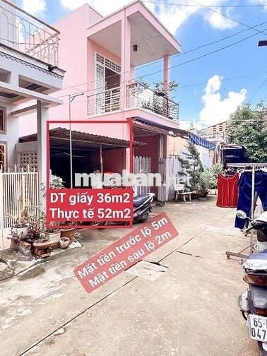 BÁN NỀN THỔ CƯ-2 MẶT TIỀN-VỊ TRÍ ĐẸP -LỘ 5M