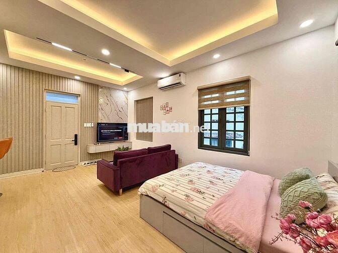 Studio Tách Bêp Full Nội Thất Cao Cấp