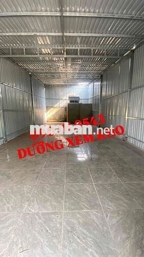 CHO THUÊ NHÀ XƯỞNG 120m2 - 6x20m - 4,5TRIỆU - ĐƯỜNG XE TẢI