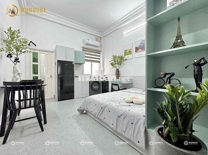 🦕CĂN HỘ STUDIO, MÁY GIẶT RIÊNG, DECOR CHILL - NGAY HỒNG LẠC, ÂU CƠ.