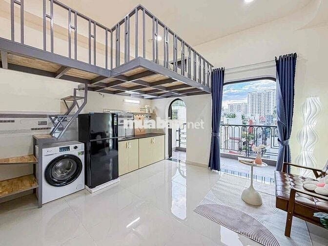 🔥SIÊU PHẨM DUPLEX BAN CÔNG, FULL NỘI THẤT CAO CẤP - NGAY NGÃ TƯ BỐN XÃ