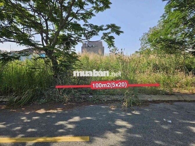 Cần tiền bán gấp nền đất 100m2 ngay cạnh KCN Long Hậu, KCN Hiệp Phước.