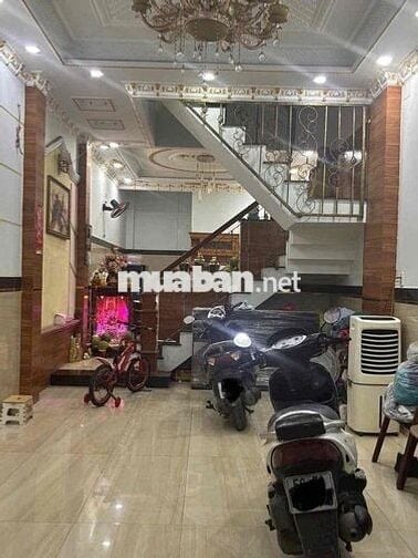 nhà đẹp 4 tầng 5pn 5wc sân thượng, hẻm 6m thông, kinh doanh mở spa,