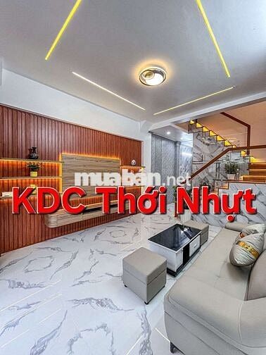 NHÀ 2 LẦU SÂN THƯỢNG - KDC THỚI NHỰT