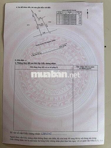 📍BÁN ĐẤT MẶT TIỀN ĐƯỜNG TRƯƠNG VĨNH NGUYÊN📍