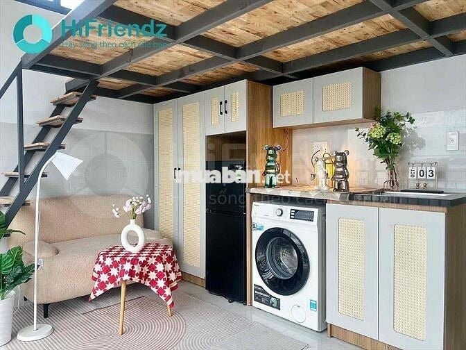 SIÊU PHẨM PHÒNG TRỌ DUPLEX CÓ BANCOLL FULL NỘI THẤT