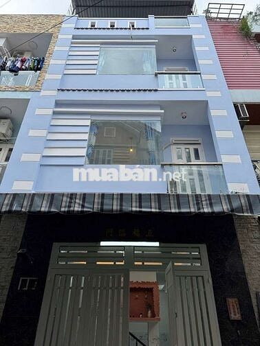 ​💥 Nhà 4 tầng mới xây, Bình Tân - Ngang 5m, oto ngủ nhà chỉ 6.7 tỷ!