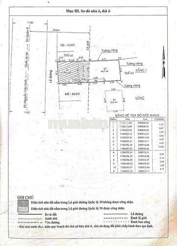 BÁN NHÀ mặt tiền QL 50 , bình hưng, bình chánh