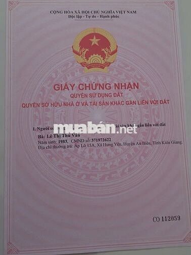 🌿 BÁN ĐẤT CHÍNH CHỦ LONG AN – SỔ HỒNG RIÊNG