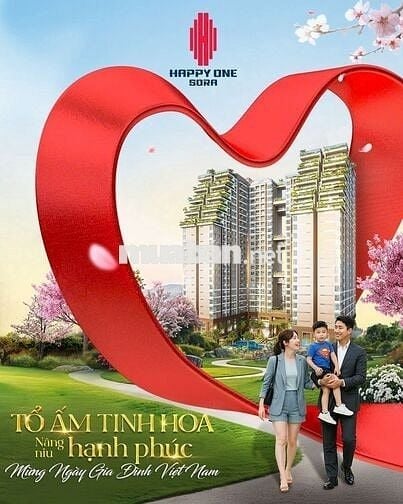 CHÍNH CHỦ BÁN CĂN HỘ HAPPY ONE SORA SB.22.08 THỦ ĐỨC ĐỂ THU HỒI GỐC