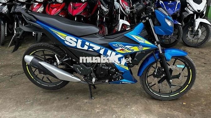 Satria 150 xanh đen 2019 ( hỗ trợ góp )