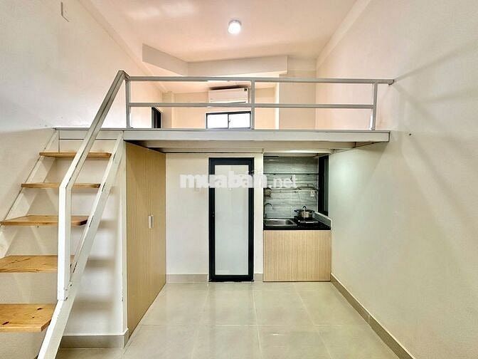 PHÒNG CÓ GÁC MỚI XÂY GẦN CÔNG VIÊN GIA ĐỊNH