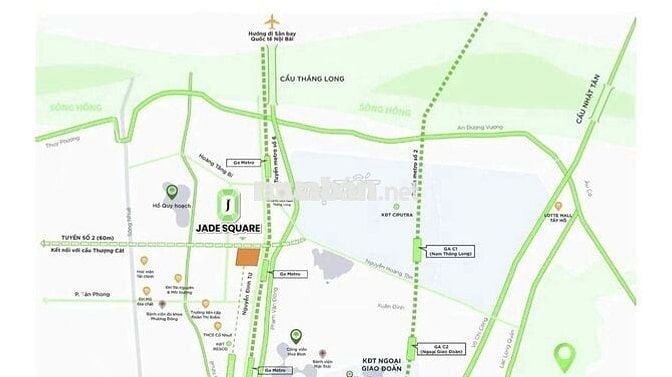 Jade Square, ck 13.5%, NH hỗ trợ 80% HTLS 0% 24 tháng