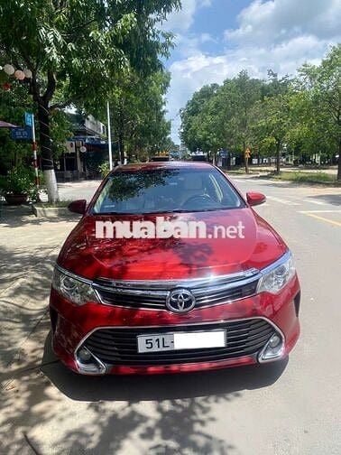 BÁN XE TOYOTA CAMRY 2016 2.0  MÀU ĐỎ ĐÔ, CHÍNH CHỦ