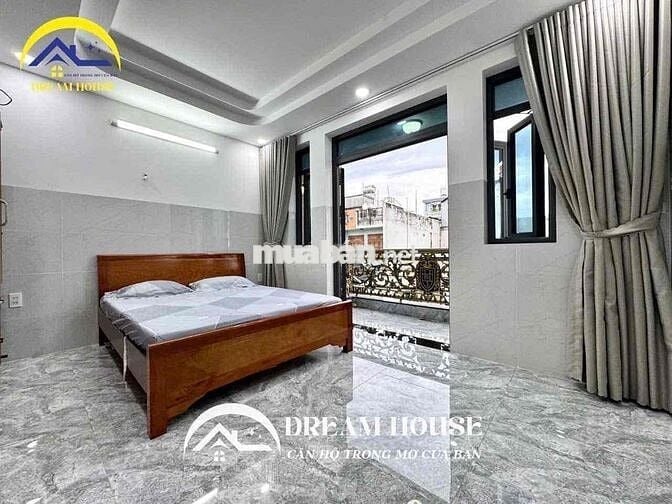 PHÒNG MỚI GIÁ RẺ CÓ SẴN NỘI THẤT - BAN CÔNG - THANG MÁY - NHÀ ĐẸP