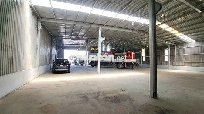 CHO THUÊ NHÀ XƯỞNG MẶT TIỀN ĐƯỜNG HÀ DUY PHIÊN (TỈNH LỘ 9), CỦ CHI 🏭