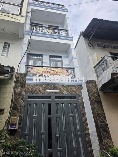 NHÀ 3 TẦNG 27m2 – TÂN HOÀ ĐÔNG -  SÁT VÁCH TÊN LỬA – HẺM XE HƠI 5M