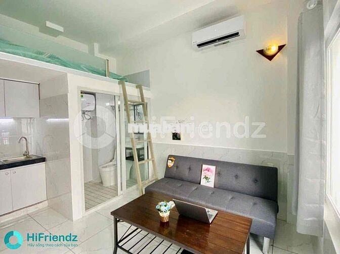 CĂN HỘ MINI CÓ GÁC THANG MÁY GẦN CẦU CHÀ VÀ QUẬN 5
