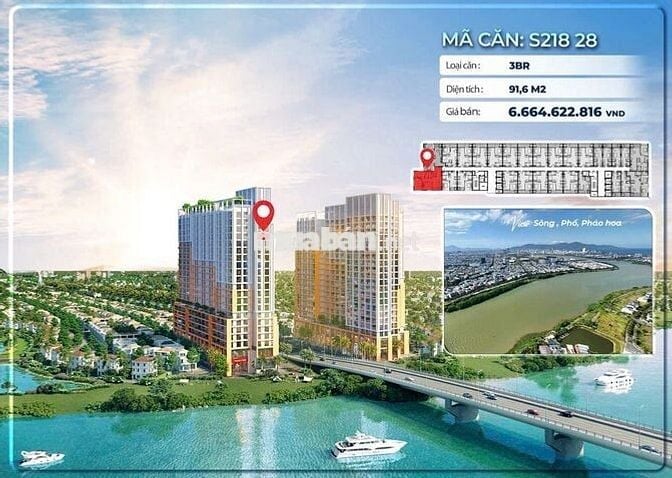 Cơ hội cuối cùng sở hữu căn góc 3PN S2.18.28. Ký HĐ với CĐT Sun Group.