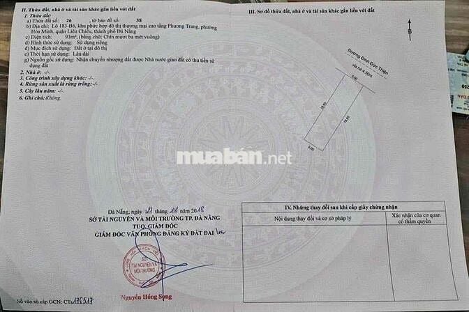 MT Đinh Đức Thiện - Khu B Điện Âm, vị trí siêu đẹp