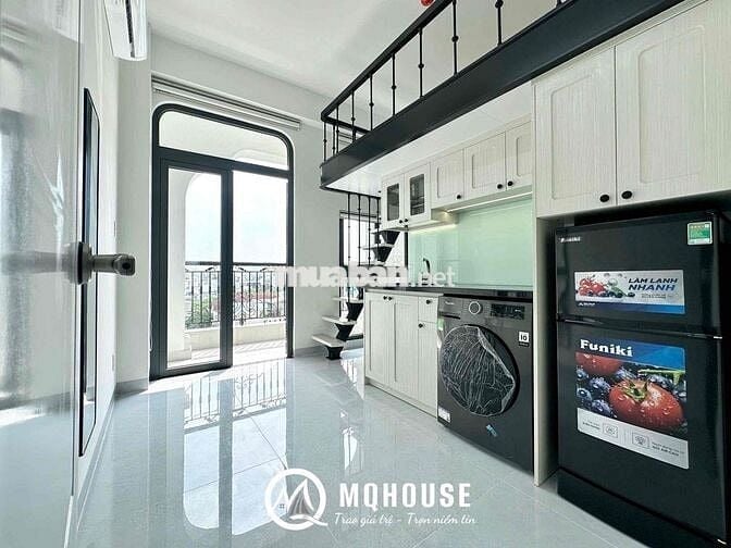 SIÊU PHẨM DUPLEX BAN CÔNG NGAY CV ĐẦM SEN - RỘNG 30M2 - FULL NỘI THẤT