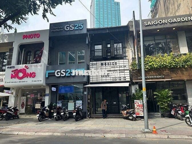 Chính chủ cho thuê nguyên căn quận 1 đường Hồ Tùng Mậu vị trí đep